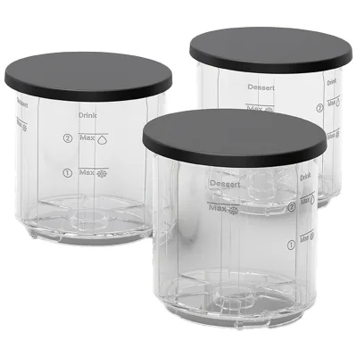 OBH Nordica Dolci isskåle 3-pak, 480 ml, transparent