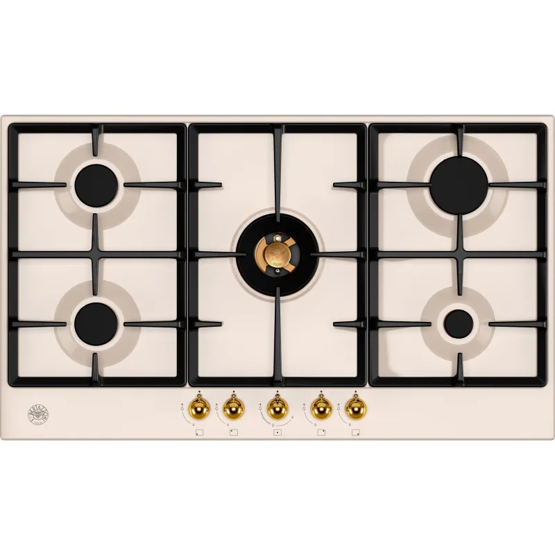Bertazzoni P905CHERAG Heritage gaskomfur, 90 cm