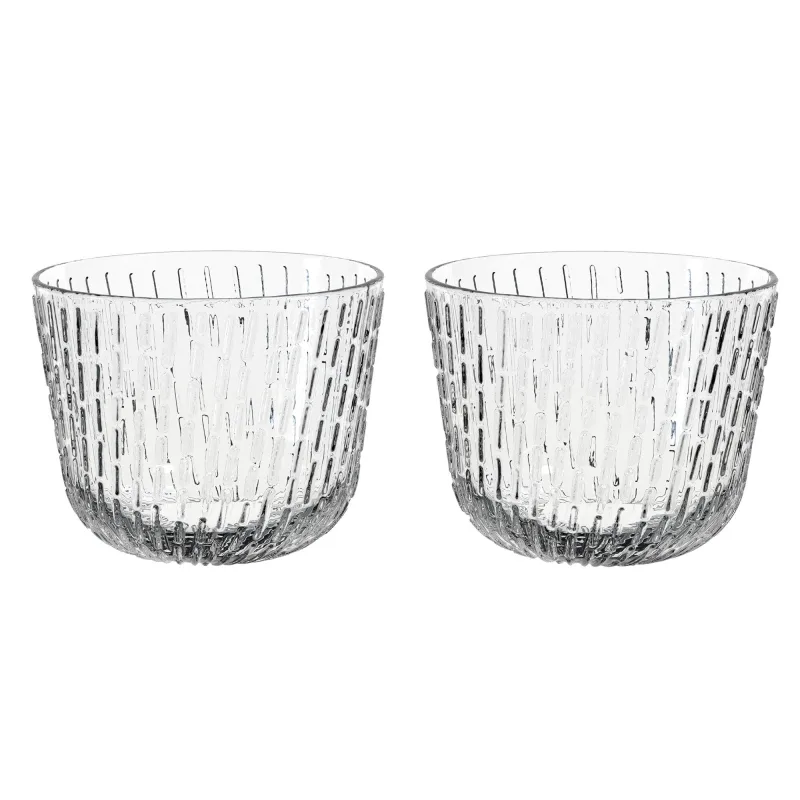 Marimekko Syksy tumblerglas 2 dl 2-pak, klar