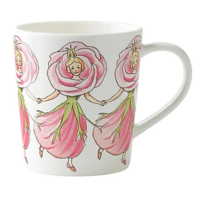 Design house stockholm Elsa Beskow krus med hank 40 cl, rose