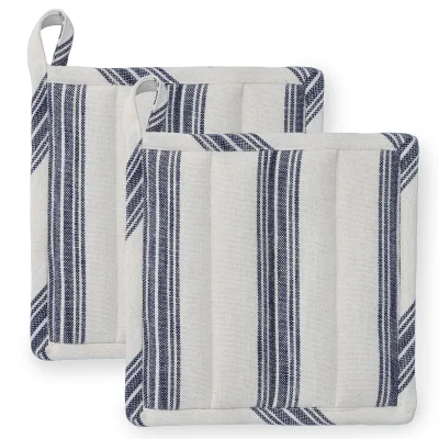 Rosendahl Textiles Garn grydelapper 22 x 22 cm 2-pak, blå