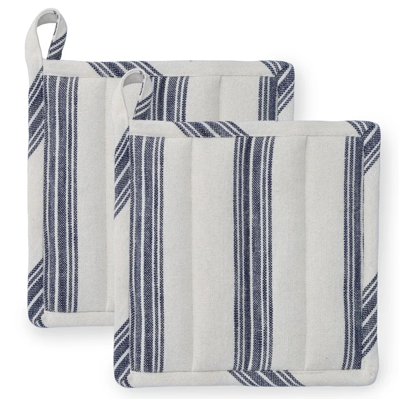 Rosendahl Textiles Garn grydelapper 22 x 22 cm 2-pak, blå