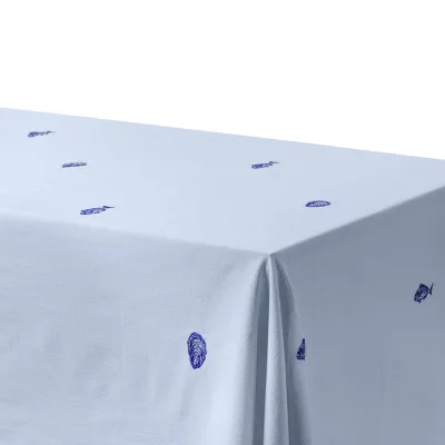 Midnatt Josefin La Mer Dug 330x145 cm, blå