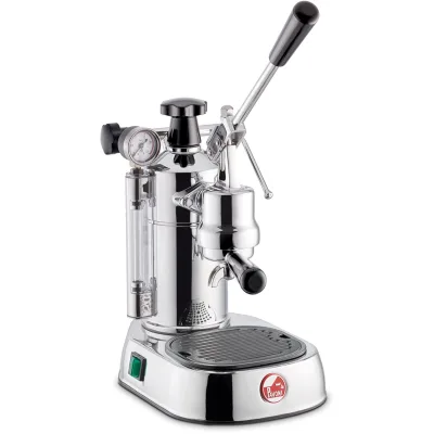 La pavoni Professional Espressomaskine Stål, Sort håndtag LPLPLQ01EU