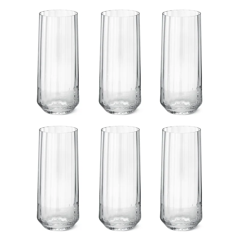 Georg jensen Bernadotte highball-glas, 45 cl, 6 stk