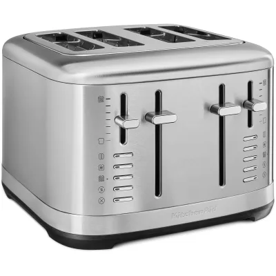 Kitchenaid Brødrister med manuel kontrol, 4 skiver, rustfrit stål