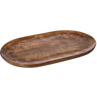 Ernst Bakke i træ, 40x25x2 cm, natur