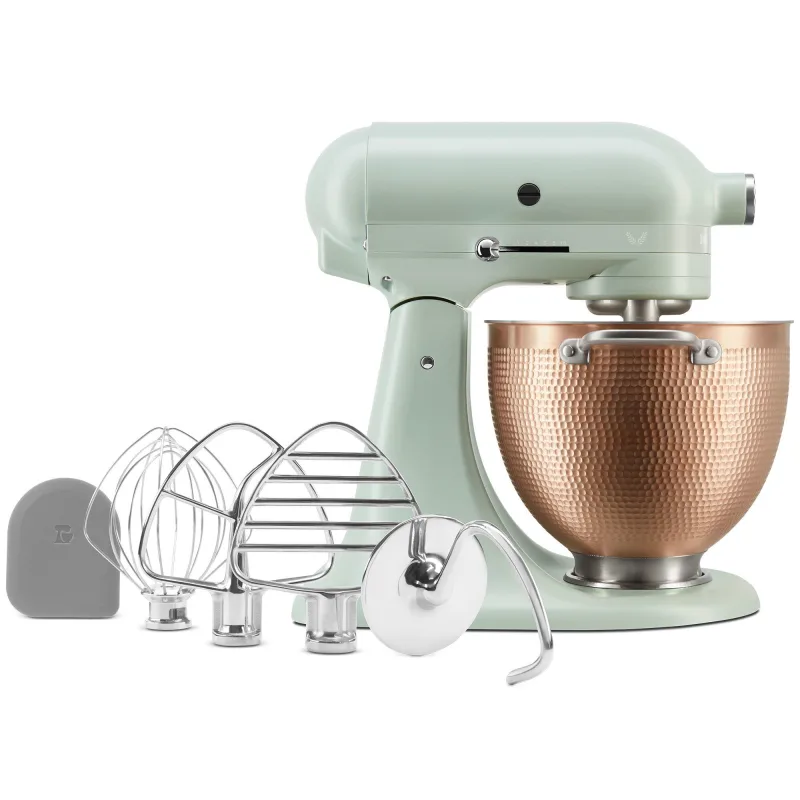 Kitchenaid Artisan KSM180 Blossom køkkenmaskine med kobberskål, 4,7 liter