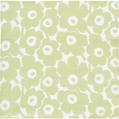 Marimekko Mini Unikko serviet, pære/hvid
