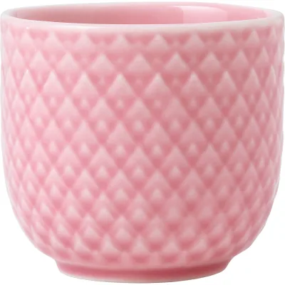 Lyngby porcelæn Rhombe Color æggebæger 5 cm, rosa