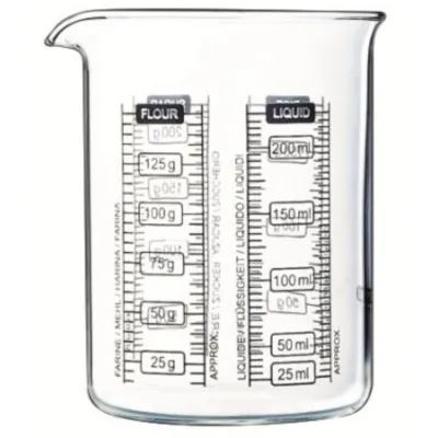 Pyrex Kitchen Lab målebæger 250 ml, glas
