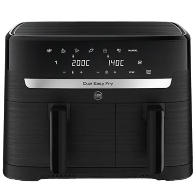 Obh nordica Easy Fry Dual airfryer 8,3 l, sort