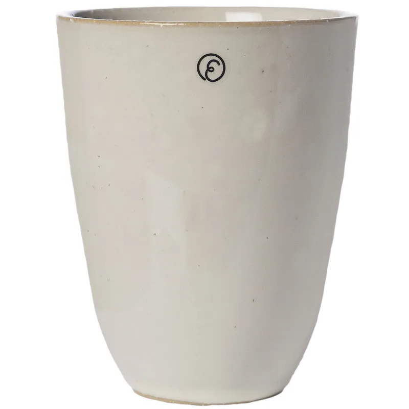 Ernst Krus uden hank 11,5 cm, naturhvid