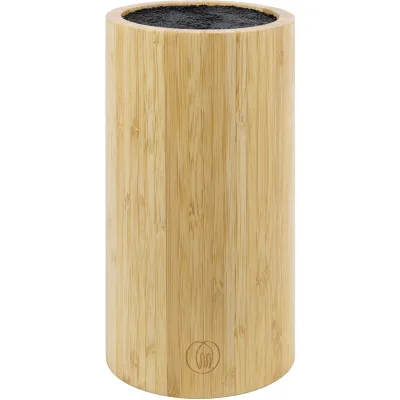 Mareld Knivblok Bambustræ, diameter 13 cm