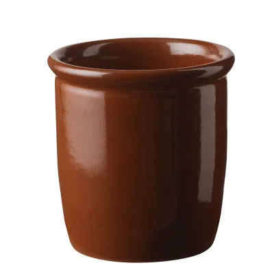 Knabstrup Syltekrukke 0,5 liter, terracotta