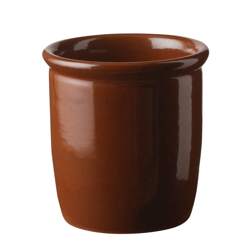 Knabstrup Syltekrukke 0,5 liter, terracotta