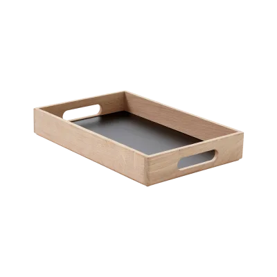Serveringsbakke i eg - 40x28 cm