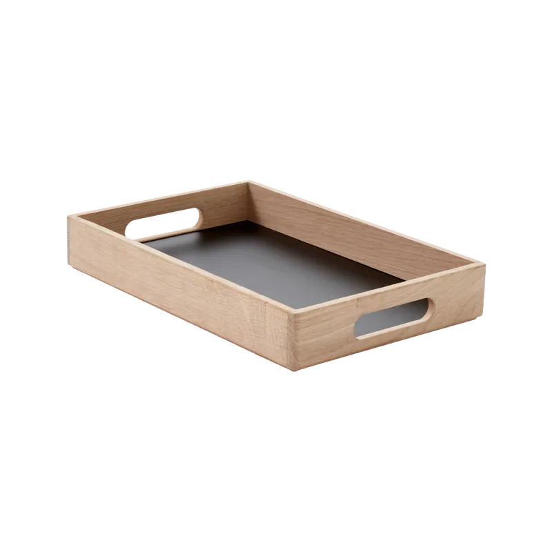 Serveringsbakke i eg - 40x28 cm