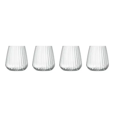 Luigi Bormioli Optica Vandglas, 4 stk.