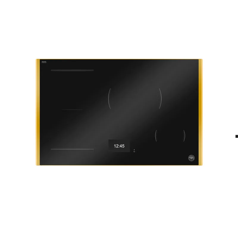 Bertazzoni P784I1M37GT Super-Premium induktionskogeplade 78 cm med guldramme, 4 zoner