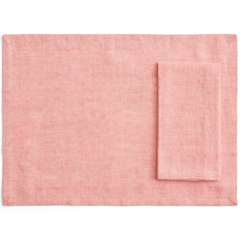 Hay Tavolo serviet/dækkeserviet 4-pak, soft coral