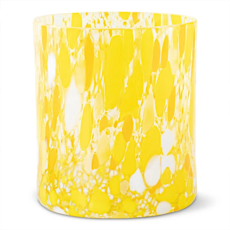 Magnor Swirl Multi drikkeglas 35 cl, gul