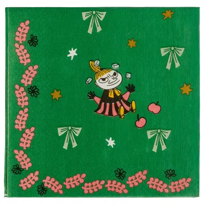 Moomin arabia Mumi papirservietter 33 x 33 cm, kærlighedsgave
