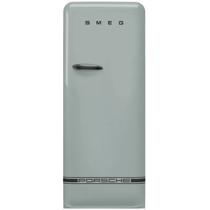 Smeg Porsche Special Edition køleskab med fryser FAB28RDPSG6, Shade Green