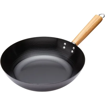 Kitchencraft Wokpande 30 cm, sort