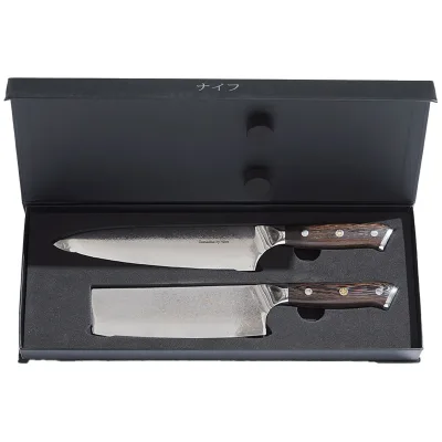 Hâws Wengè Kokkekniv 32 cm + grøntsagskniv 30 cm