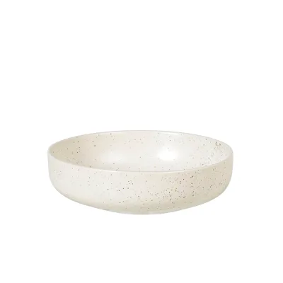 Broste Nordic Vanilla skål 17 cm, lav