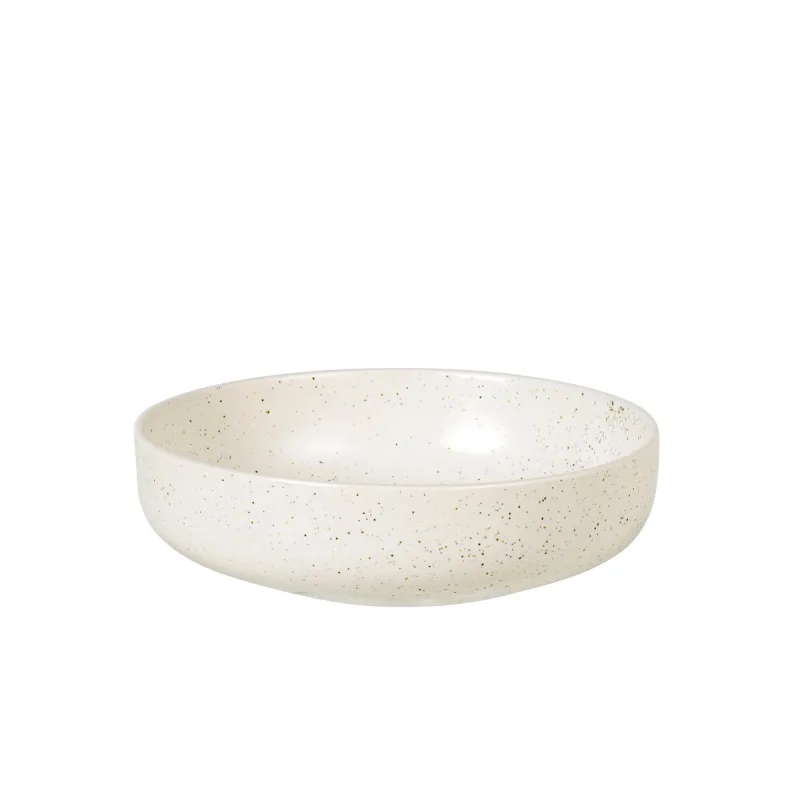 Broste Nordic Vanilla skål 17 cm, lav