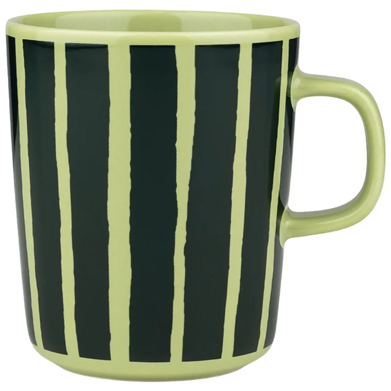 Marimekko Piccolo krus 2,5 dl, pære/mørkegrøn