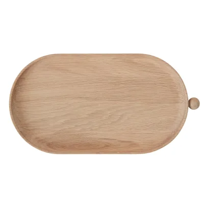 Oyoy living design Inka træbakke 34 cm, nature