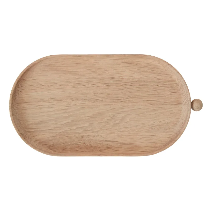 Oyoy living design Inka træbakke 34 cm, nature