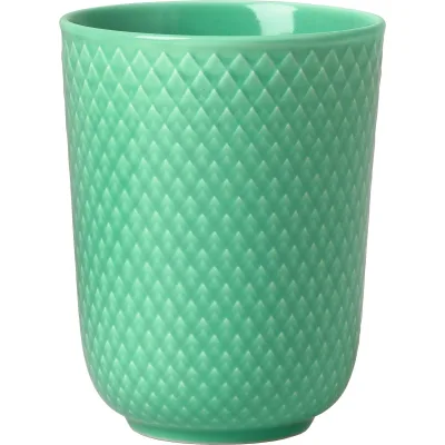 Lyngby porcelæn Rhombe Krus 33 cl Grøn