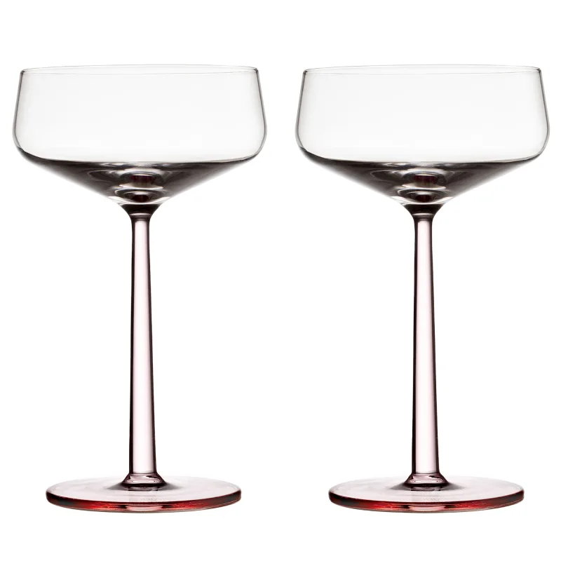 Iittala Essence Cocktailglas 31 cl, rosa, 2 stk.