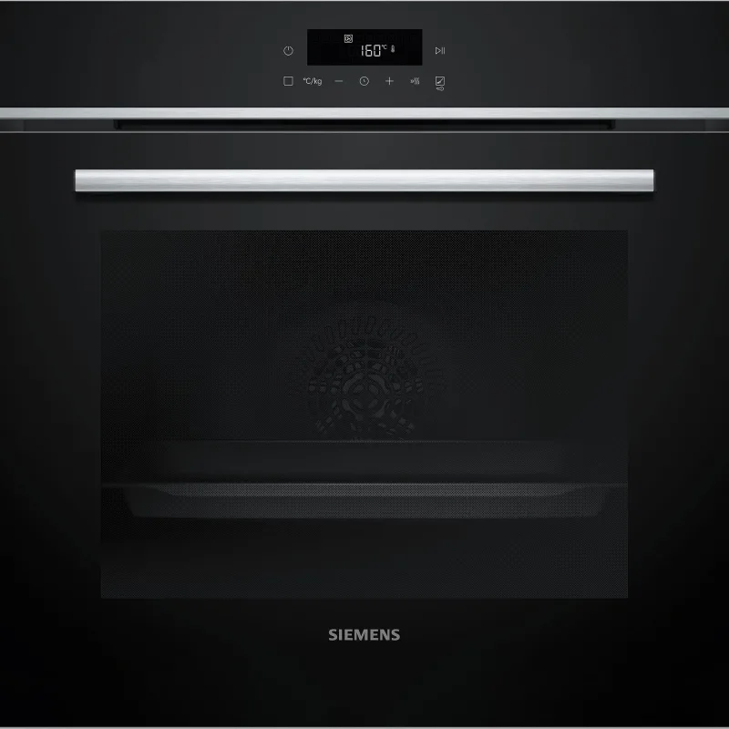 Siemens HB571ABS3 iQ300 indbygget ovn 60 × 60 cm, rustfrit stål