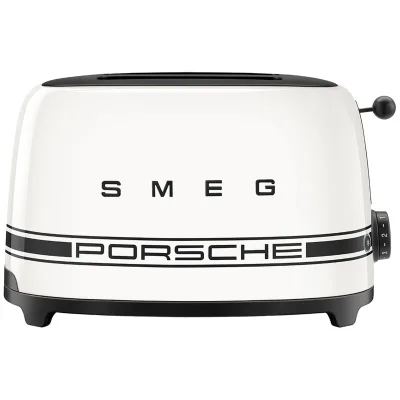 Smeg Porsche Special Edition brødrister 2 skiver, carrara hvid