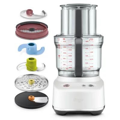 Sage SFP638SST Foodprocessor, hvid