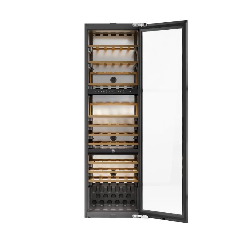 Bertazzoni RWC177B4TPNP Integreret vinkøleskab 177 x 56 cm, door-on-door