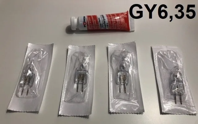 Halogen pære GY6,35 til pizzamaster