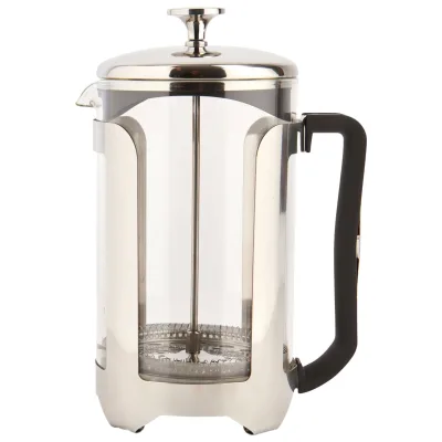 La Cafetière Roma Stempelkande 12 kopper, rustfrit stål