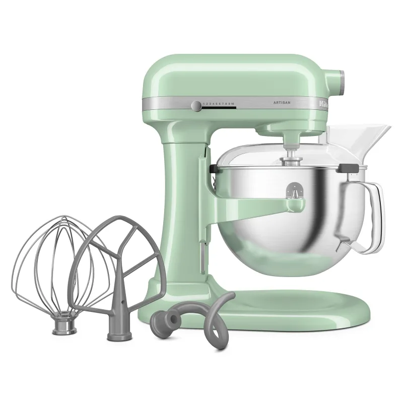 Kitchenaid Artisan 5KSM60SPX køkkenmaskine med løftearm 5,6 liter, pistage