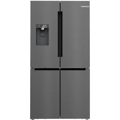 Bosch KFI96AXEA Serie 6 fritstående kombiskab 183 × 90,5 cm, antracit