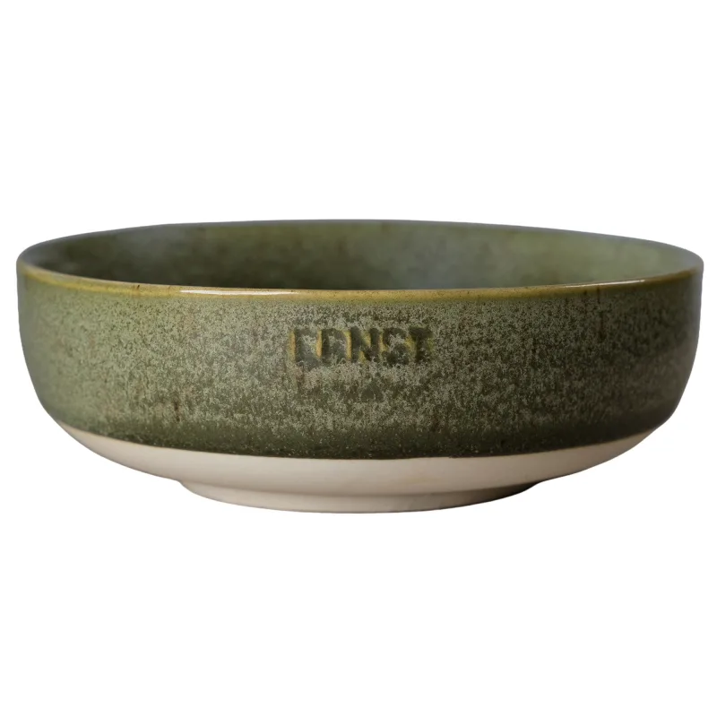 Ernst Skål grøn/natur 14 cm