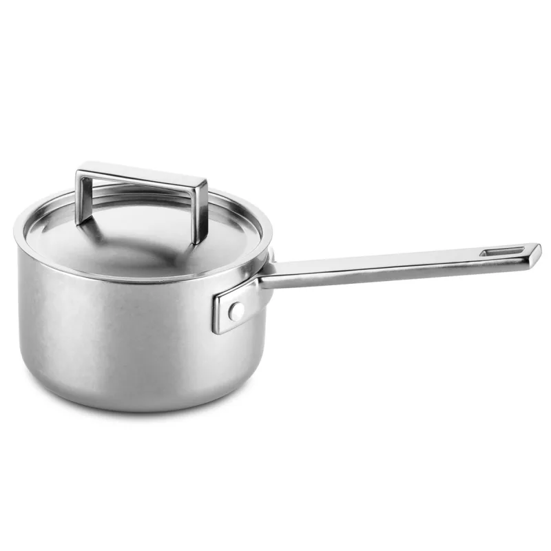 Mepra Attiva kasserolle med låg 14 cm, rustfrit stål