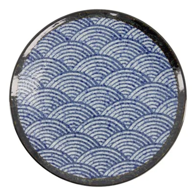 Tokyo design studio Aisai Seigaiha tallerken 26 cm
