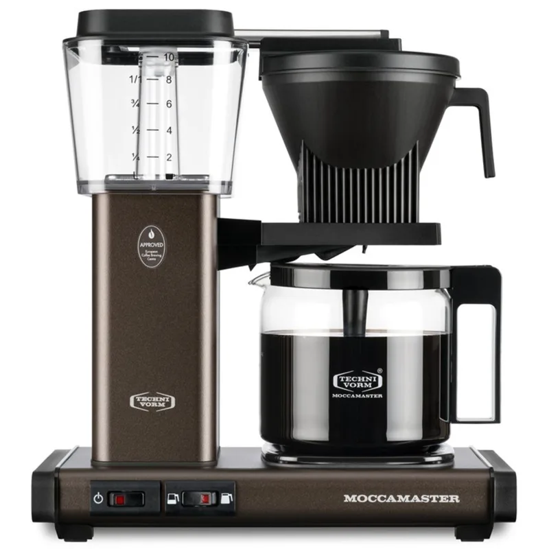 Moccamaster Optio kaffemaskine, brun