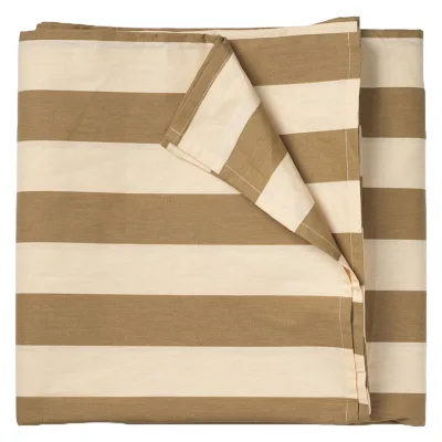 Midnatt Simona dækkeserviet 250x145 cm, grøn/gul